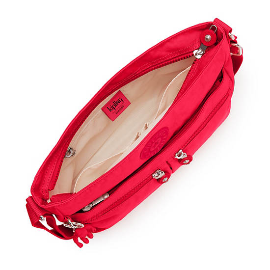 Sacs Crossbody Kipling New Angie Bordeaux | FR 2022RV